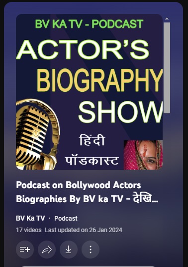 Podcast on Actors Biographies